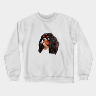 Cavalier king charles spaniel Tri Crewneck Sweatshirt